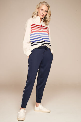 Side Stripe Tapered Joggers